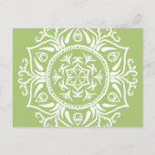 Lichen Mandala Briefkaart (Voorkant)