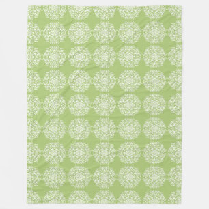 Lichen Mandala Fleece Deken