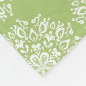 Lichen Mandala Fleece Deken (Hoek)