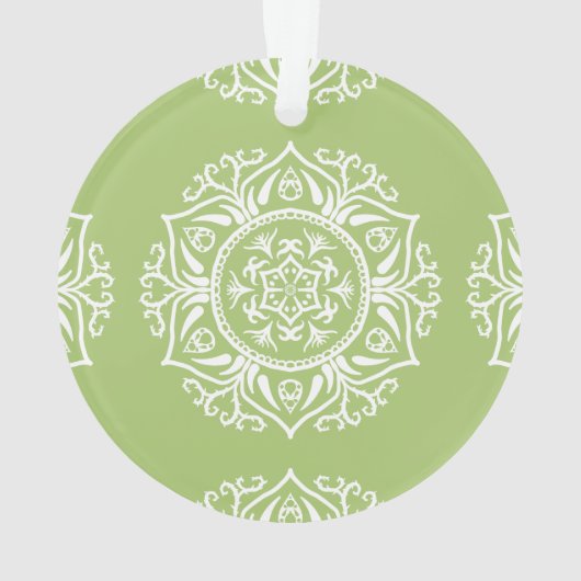 Lichen Mandala Ornament (achterkant)