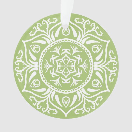 Lichen Mandala Ornament (voorkant)