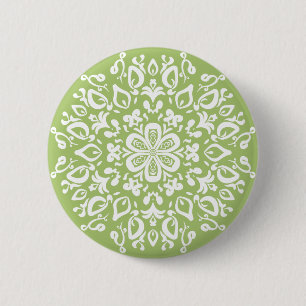 Lichen Mandala Ronde Button 5,7 Cm