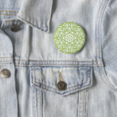 Lichen Mandala Ronde Button 5,7 Cm (In situ)