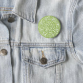 Lichen Mandala Ronde Button 5,7 Cm (In situ)