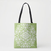 Lichen Mandala Tote Bag (Voorkant)