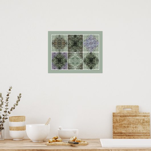 Lichen Poems Poster (Keuken)