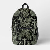 Lichen van Ernst Haeckel, Planten van de  Natuur Bedrukte Rugzak (Voorkant)