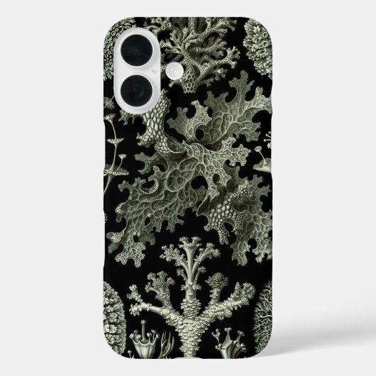 Lichen van Ernst Haeckel, Planten van de  Natuur Case-Mate iPhone Case (Achterkant)