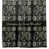 Lichen van Ernst Haeckel, Planten van de  Natuur Douchegordijn (Voorkant)