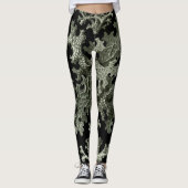 Lichen van Ernst Haeckel, Planten van de  Natuur Leggings (Voorkant)