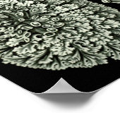 Lichen van Ernst Haeckel, Planten van de  Natuur Poster (Hoek)