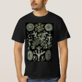 Lichen van Ernst Haeckel, Planten van de  Natuur T-shirt (Voorkant)