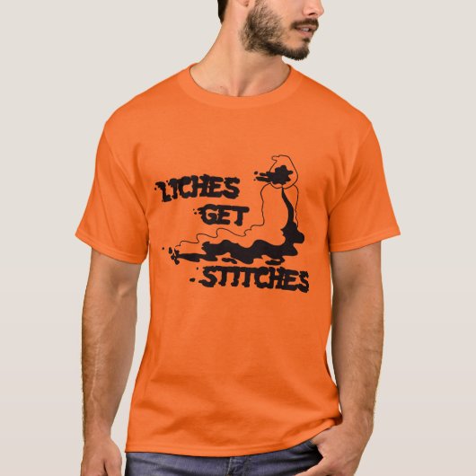 "Liches krijgen titels" T-shirt (Voorkant)