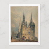 Lichfield Cathedral, Staffordshire, 1794 (m/c over Briefkaart (Voorkant)