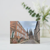 Lichfield Holiday Postcard Feestdagenkaart (Staand voorkant)