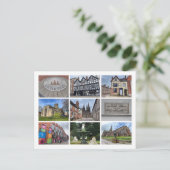 Lichfield Holiday Postcard Feestdagenkaart (Staand voorkant)