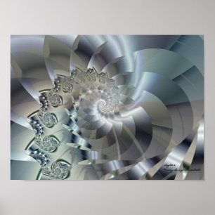 Licht 2 Abstracte kunst Poster