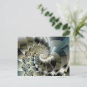 Licht 2 Herziene moderne Abstracte kunst Briefkaart (Staand voorkant)