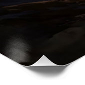 Licht aan de horizon perfect poster (Hoek)