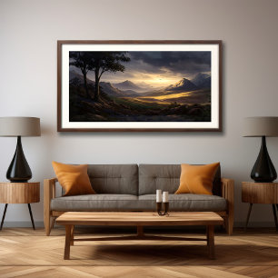 Licht aan de horizon poster