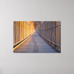 LICHT AAN HET EIND 60 X 40 CANVAS AFDRUKKEN