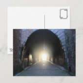 Licht aan het eind briefkaart (Voorkant / Achterkant)