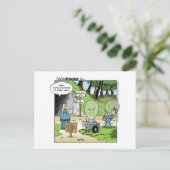 Licht aan het eind van de tunnel briefkaart (Staand voorkant)