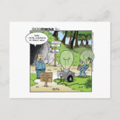 Licht aan het eind van de tunnel briefkaart (Voorkant)