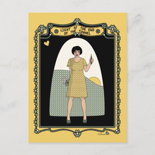 Licht aan het eind van de tunnel_C_ Briefkaart (Voorkant)