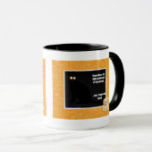 Licht aan het eind van de tunnel mok (Voorkant rechts)