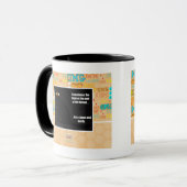 Licht aan het eind van de tunnel mok (Voorkant links)