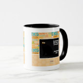 Licht aan het eind van de tunnel mok (Voorkant rechts)