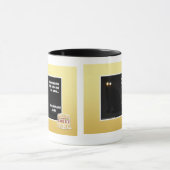 Licht aan het eind van de tunnel mok (Midden)