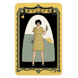 Licht aan het eind van de tunnelkoelkast_A_4x6 Magneet