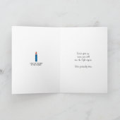 Licht aan het eind van Tunnel_B_Greeting Kaart (Binnen)