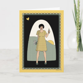 Licht aan het eind van Tunnel_C_Greeting Kaart