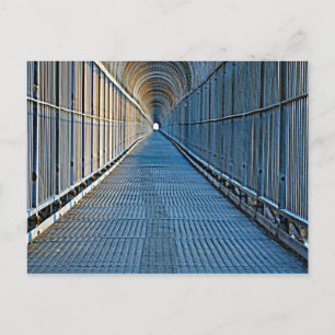 LICHT AAN HET EINDE EEN ROURKE BRIDGE BRIEFKAART