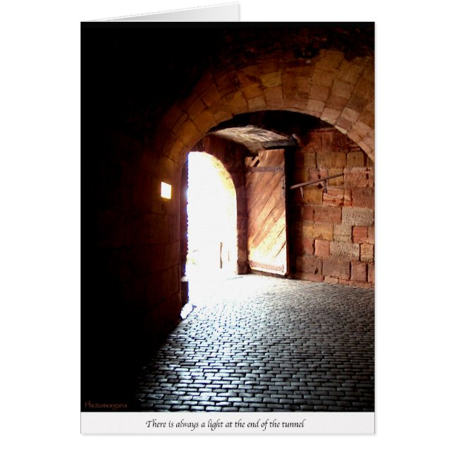 Licht aan het einde van de tunnel (Voorkant)