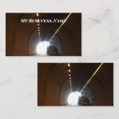 Licht aan het einde van de Visitekaartjes (Voorkant / Achterkant)