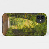 Licht aan het einde van een tunnel van bomen Case-Mate iPhone case (Achterkant (horizontaal))