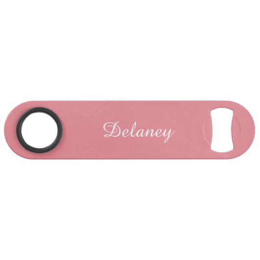 Licht aardbeiroze  speed flessenopener (Voorkant (Horizontaal))