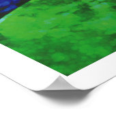 Licht Abstract 11: Tempel van het hart Poster (Hoek)