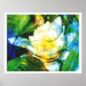 Licht Abstract 11: Tempel van het hart Poster (Voorkant)