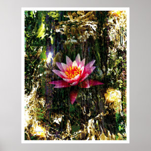 Licht Abstract 4: Ons hart Poster