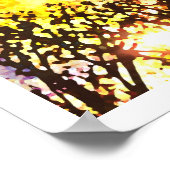 Licht Abstract 7: 'gebufferd leven' Poster (Hoek)