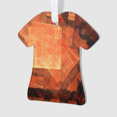 Licht Abstract KunstacrylShirt Ornament (voorkant)