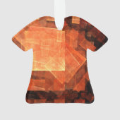 Licht Abstract KunstacrylShirt Ornament (achterkant)