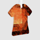Licht Abstract KunstacrylShirt Ornament (voorkant)