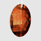 Licht Abstracte Art Acrylcirkel Ornament (voorkant)