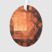 Licht Abstracte Art Acrylcirkel Ornament (voorkant)